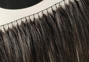 Extensiones de Cabello Humano con Trama de Pluma al por Mayor, 100% Cabello Humano Virgen, de 10 a 34 Pulgadas de Largo, Trama Ligera de 100g - Product Image 3