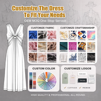 Robe décontractée pour femme à imprimé pois, taille empire, style rétro à col halter, sexy et élégante, mini-robe d'été