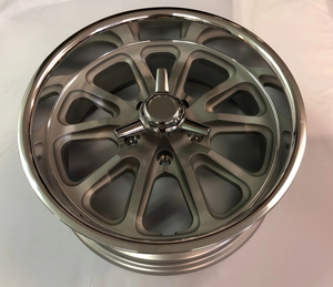 1 ensemble/4 pièces de enjoliveurs de moyeu en alliage de zinc pour jantes Daisy 200S T70, type KNOCK OFF Tribar Spinner, avec trou de 2,<span class=keywords><strong>5</strong></span> pouces et entre-axe, style Lowrider - Product Image 4