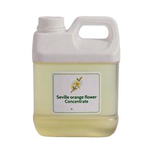 Concentrado de flor de naranja de <span class=keywords><strong>Sevilla</strong></span> de grado alimenticio natural para sabores industriales y fabricación de bebidas - Product Image 1