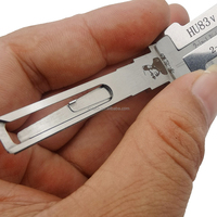 Lishi HU83 2-en-1 : Outil de décodage et de déverrouillage pour serrures de portières de voiture – Kit de crochetage