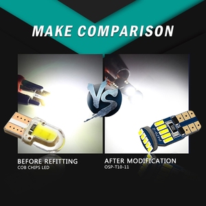 Bombillas LED T10 para coche, 12V, 24V, para camión, autobús, 6000K, alta potencia - Product Image 6