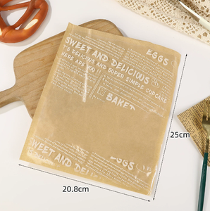 Wholesales Oil-proof Self-sealing <b>Bags</b> for <b>Bread</b> and Baked Goods European Style <b>Bread</b> Packaging <b>Bag</b> - Product Image 5