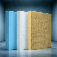 Tuiles de toiture en panneaux composites SIP, laine de roche ignifuge pour entrepôts industriels