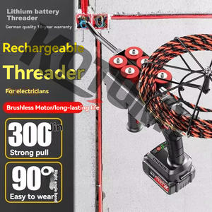 ワイヤレスリチウム電池スレッディングマシン,充電式ケーブル引き機,電気ケーブルプーラー - Product Image 3