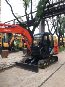 Mini pelle Hitachi d'occasion d'origine fabriquée au Japon Mini pelle Hitachi ZX60 d'occasion Petite pelle à vendre - Product Image 2