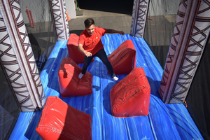 Parcours d'obstacles gonflable de guerrier Ninja de 62 '/obstacles gonflables de course/jeu de course d'obstacles gonflable - Product Image 6