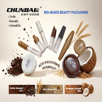 Emballage de tube de sérum pour la croissance des cils et mascara pour sourcils, design premium, logo personnalisé, brun, vide, unique, 6 ml, 10 ml, avec brosse