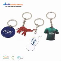 Fournisseur de porte-clés, porte-clés en métal et résine avec logo personnalisé en époxy, forme personnalisée, pour cadeaux