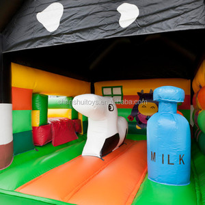 Thương Mại Ngoài Trời Bounce House Lâu Đài <span class=keywords><strong>Inflatable</strong></span> Với <span class=keywords><strong>Slide</strong></span>/Động Vật <span class=keywords><strong>Inflatable</strong></span> Bouncer <span class=keywords><strong>Slide</strong></span> <span class=keywords><strong>Combo</strong></span> Cho Trẻ Em - Product Image 6