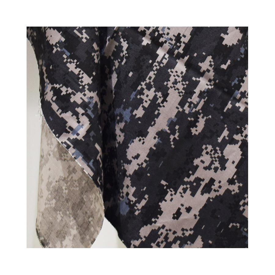 Нейлоновая хлопковая износостойкая Водонепроницаемая цифровая камуфляжная ткань