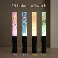 Barra de Luz LED RICHSHINING, 15 Colores Cambiantes, Funciona con Batería, Brilla y Parpadea, para Eventos al Aire Libre, Animación, Gran Venta