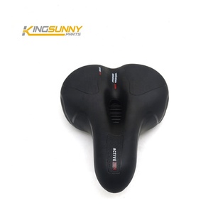 <span class=keywords><strong>Asiento</strong></span> de Bicicleta Cómodo para Mujeres y Hombres, Asientos Anchos de Repuesto, Sillín de Bicicleta Acolchado Suave con Doble Amortiguación/Resorte - Product Image 4