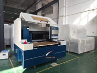 Machine de découpe laser picoseconde entièrement automatique avec moteur PLC, haute productivité 60W pour la découpe de verre de smartphone et de verre de quartz