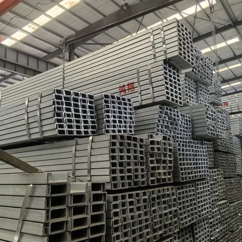 High Quality Hot-dip Galvanized C Purlin Carbon Steel Channel Standard Sizes Structural Steel C Channel Price