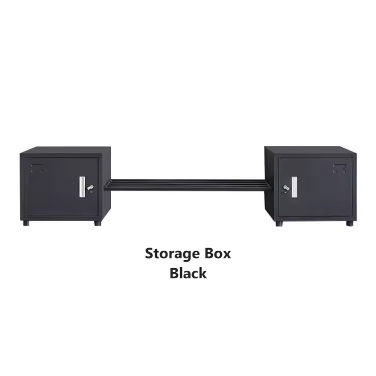 Boîte de rangement pour chaussures noire