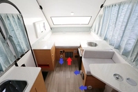 Climatiseur sous banquette 24V pour camping-car, climatiseur à cycle inversé pour caravane