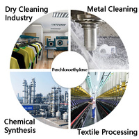 Perchloreéthylène de qualité industrielle (CAS 127-18-4, dérivés d'alkènes) pour le dégraissage par vapeur et le traitement textile
