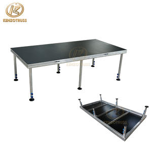 Plate-Forme de Scène Portable En Aluminium avec des Roues pour le Spectacle - Product Image 3