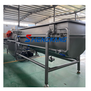 Vortex mesin cuci tanaman pengolahan sayur & buah skala besar Salad pencuci makanan saluran produksi pengering pembersihan - Product Image 3