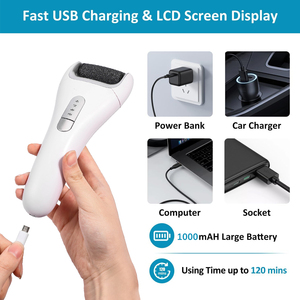 جهاز تجميل للاستخدام المنزلي قابل لإعادة الشحن جهاز تنظيف البشرة الصلب USB كهربائي - Product Image 5