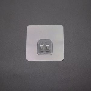 Ganchos adhesivos sin clavos con capacidad de carga de 5 kg, gancho acrílico individual para colgar ropa en el baño - Product Image 4