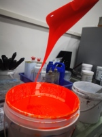 Silicone liquide transparent de haute pureté respectueux de l'environnement pour la sérigraphie sur les tissus et les vêtements, tissus imperméables