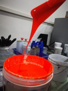 Silicone liquide transparent de haute pureté respectueux de l'environnement pour la sérigraphie sur les tissus et les vêtements, tissus imperméables - Product Image 4