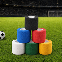 Bande adhésive pour chaussettes de football, pour maintenir les chaussettes et stabiliser les protège-tibias