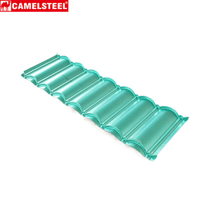 Tuiles de <span class=keywords><strong>toiture</strong></span> en acier revêtu de pierre style artisanal, matériau anti-corrosion pour le remplacement des anciennes toitures en asphalte, pour la rénovation d'entrepôts - Product Image 1