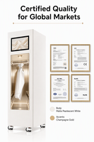 Machine de soin des vêtements grande capacité, armoire de stérilisation UV pour vêtements, pour hôtels, appartements, utilisation en libre-service sans personnel