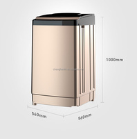 Lave-linge intelligent à chargement par le haut de 8,5 kg, 10 kg, 12 kg, grande capacité, entièrement automatique, avec fonction de déshydratation, pour la maison et les hôtels
