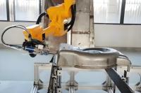 Máquina de corte por láser de fibra de robot 3D para hoja de esfera y corte de tubería de haz H Maquinaria de corte láser CNC robótico para acero metálico