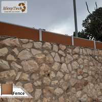 Panneau de clôture à montage facile, barrières de sécurité en aluminium s métallique