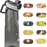 Bouteille d'eau aromatisée Smaken Tritan de 700 ml avec pod de saveur pour un goût et une odeur personnalisés