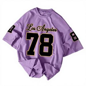 เสื้อยืดกราฟิกทรงหลวมสำหรับผู้ชาย |   เสื้อผ้าลำลองฤดูร้อน แขนสั้น พิมพ์ลายตัวเลข '78' ดีไซน์โดดเด่น 100% โพลีเอสเตอร์ ระบายอากาศได้ดี 150 กรัม - Product Image 4