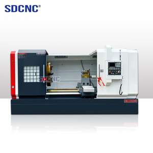 Chất Lượng Cao Ck61125 <span class=keywords><strong>CNC</strong></span> Giường Phẳng Máy Tiện Máy Công Cụ Lớn Ngang <span class=keywords><strong>Fanuc</strong></span> Hệ Thống Điều Khiển 220V Slant Giường Máy Tiện Nhiệm Vụ Nặng Nề - Product Image 1