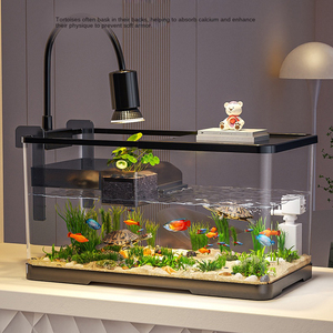 Acryl <span class=keywords><strong>Aquarium</strong></span> Rechthoek Plastic Grandview Acryl Fabriek Custom Zoutwater <span class=keywords><strong>Aquarium</strong></span> & Accessoires Duurzaam - Product Image 1