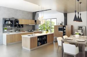 Gabinetes modulares modernos Diseño de cocina lacada de estilo europeo Hecho en China - Product Image 3