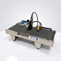 Imprimante jet d'encre sur convoyeur électrique Willita WLD-CP100 |   Machine de codage automatique à encre à séchage rapide pour codes QR et dates, 12,7 mm, avec pompe à engrenages haute performance