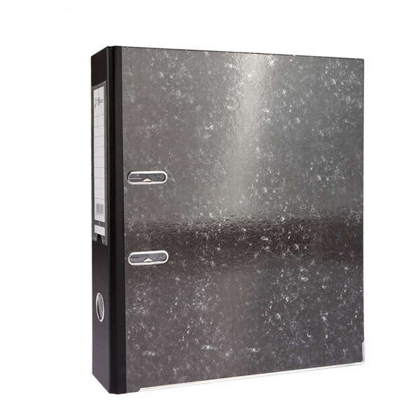 Wholesale office stationery with hard plastic file folder document bag marble lever arch file folder