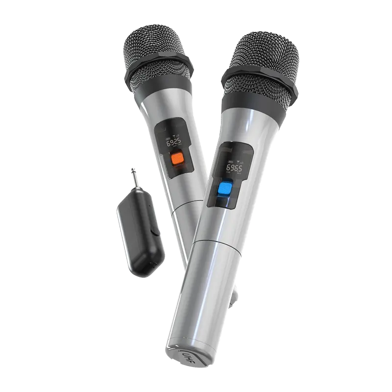Беспроводной микрофон UHF, профессиональный ручной микрофон для вечеринок, караоке, церкви, шоу, встреч, песен