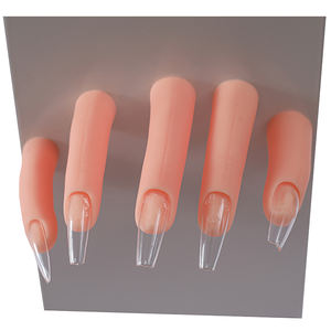 गर्म बिक्री एकल उंगली नाखून कला का अभ्यास कृत्रिम हाथ मैनीक्योर प्रशिक्षण कृत्रिम हाथ मॉडल - Product Image 3