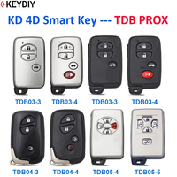 Clé intelligente universelle KEYDIY KD 4D, génération de clé, télécommande TDB 36-3 -4 pour Toyota Lexus Subaru