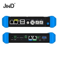 Multi-fungsi layar sentuh IPS 5.4 inci OTDR 8K Wifi IP TVI CVI AHD SDI 4K H.265 kamera CCTV IPC Tester serat