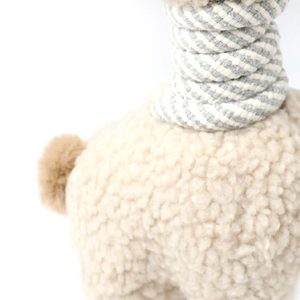 Juguete masticable de alpaca de 26 cm para mascotas, adecuado para mascotas pequeñas y medianas. - Product Image 3