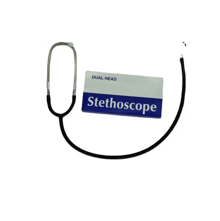 Stéthoscope à tête unique à double tête pour usage domestique et hospitalier