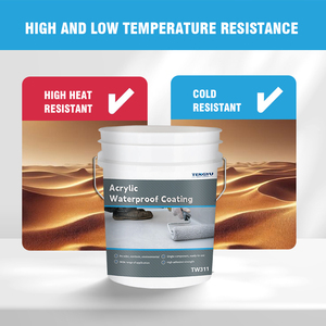 Cách nhiệt không mùi <span class=keywords><strong>Nano</strong></span> phun paintable Acrylic lớp phủ chống thấm nước cho mái bằng - Product Image 4