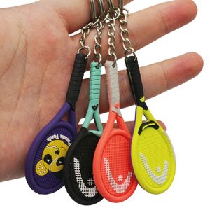 <span class=keywords><strong>Raqueta</strong></span> DE TENIS Wsnbwye, <span class=keywords><strong>raqueta</strong></span> de tenis personalizada de fibra de carbono, llavero de goma 3D, llavero de <span class=keywords><strong>raqueta</strong></span> <span class=keywords><strong>Dunlop</strong></span> de goma - Product Image 2