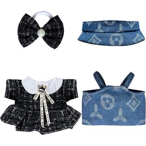 Set di 4 Pezzi di Abiti Alla Moda <span class=keywords><strong>per</strong></span> <span class=keywords><strong>Bambole</strong></span> Cartoon da 15/17cm, Accessori <span class=keywords><strong>per</strong></span> <span class=keywords><strong>Bambole</strong></span> (Bambola Non Inclusa), <span class=keywords><strong>per</strong></span> Età 5+ - Product Image 5